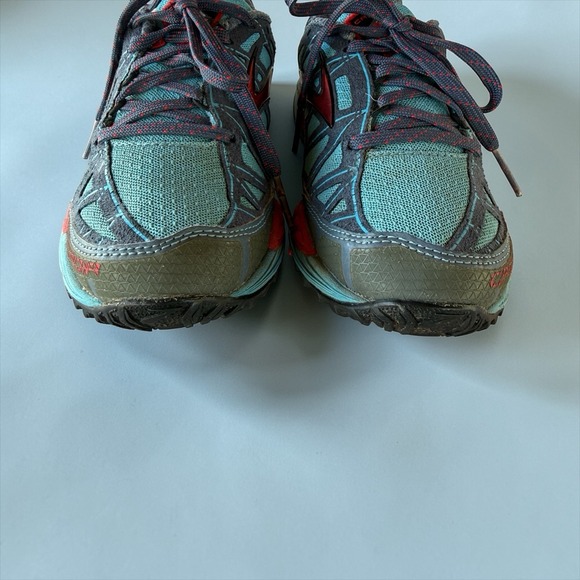 Brooks Cascadia Women's Size 7 Blue Running Shoes Sneakers Trail Hiking - Picture 4 of 7